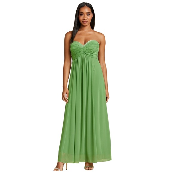 David's Bridal Dresses & Skirts - Davids Bridal Sweetheart Neckline Chiffon Formal Gown Clover Bridesmaid 16 82-27